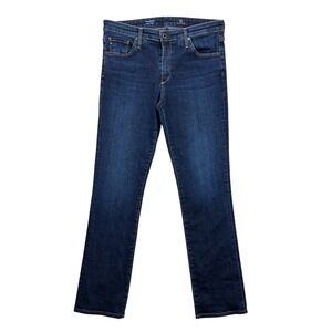 AG Adriano Goldschmied Jeans Women’s Blue The Harper Essential Straight Denim 30